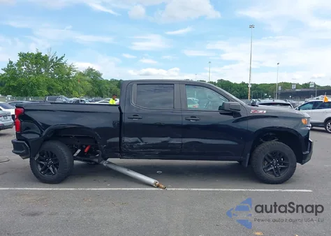 2020 Chevrolet Silverado 1500 4Wd Short Bed Custom Trail Boss z USA, uszkodzony, nr VIN 3GCPYCEH0LG200495